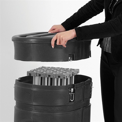 Pop-Up Wall Curved - 4 sektioner 313 x 228 cm